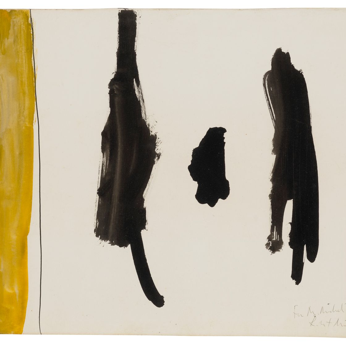 Robert Motherwell — Без названия, изображение 1