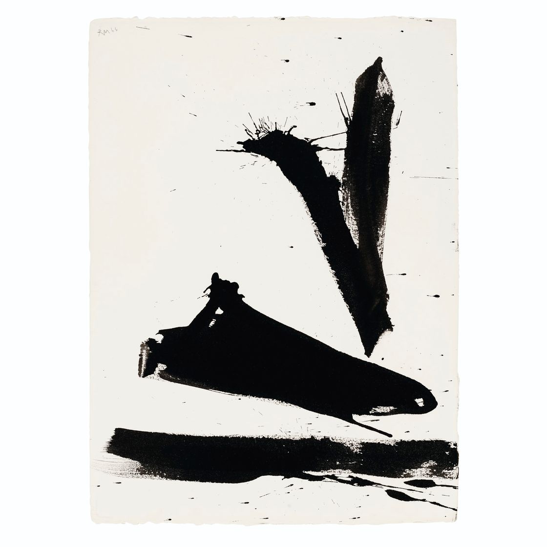 Robert Motherwell — Спонтанность №5, изображение 1