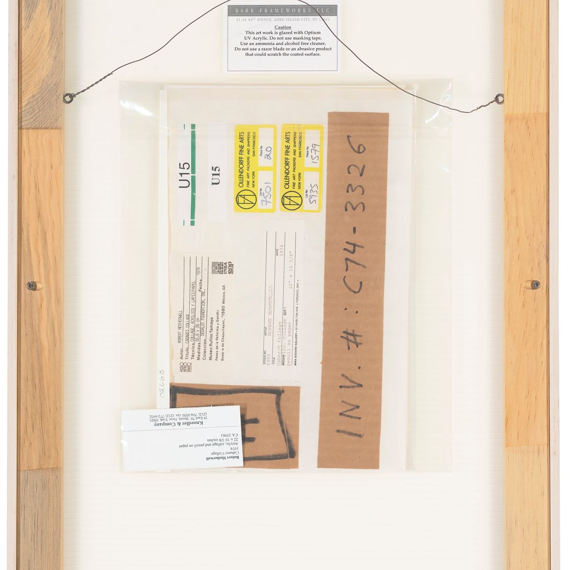 Robert Motherwell — Коллаж из кабаре, изображение 3