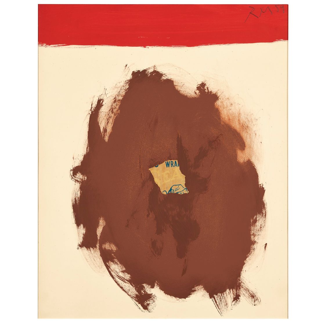 Robert Motherwell — Морской лев с красной полосой