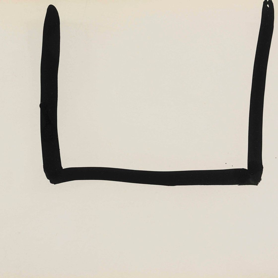 Robert Motherwell — Без названия (Открытый рисунок)