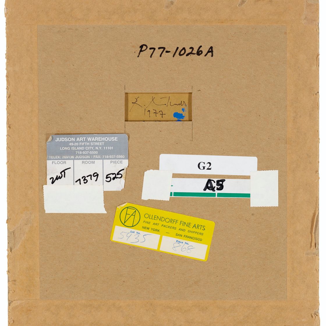 Robert Motherwell — Синий час, изображение 3