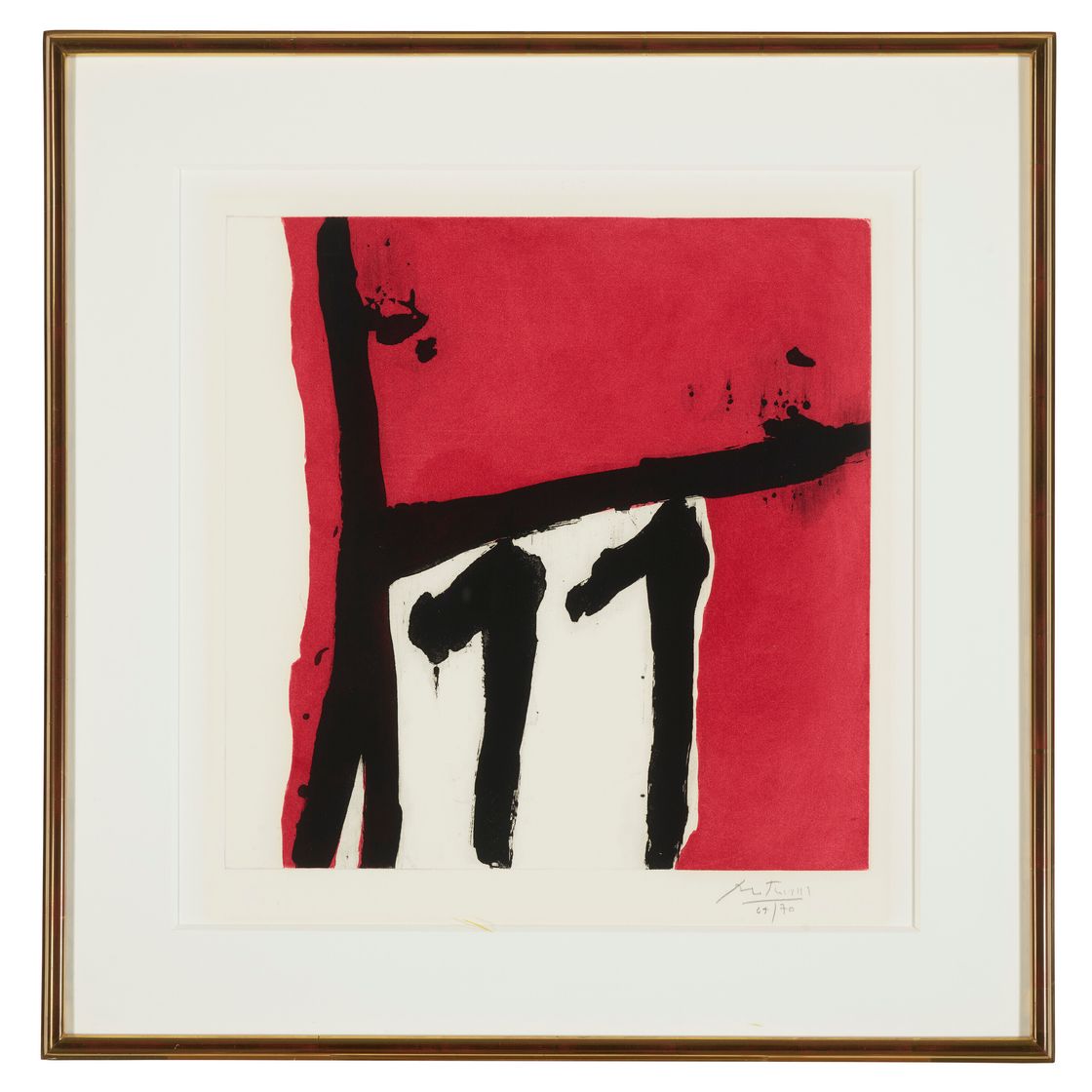 Robert Motherwell — Мексиканская ночь II, изображение 2