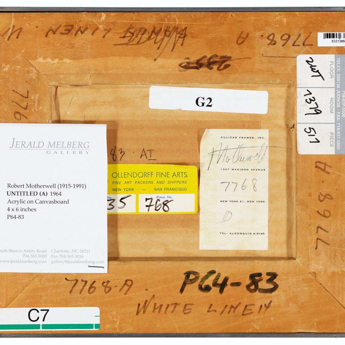 Robert Motherwell — Без названия, изображение 3