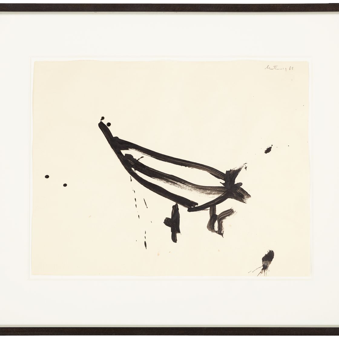 Robert Motherwell — Без названия (Птица)