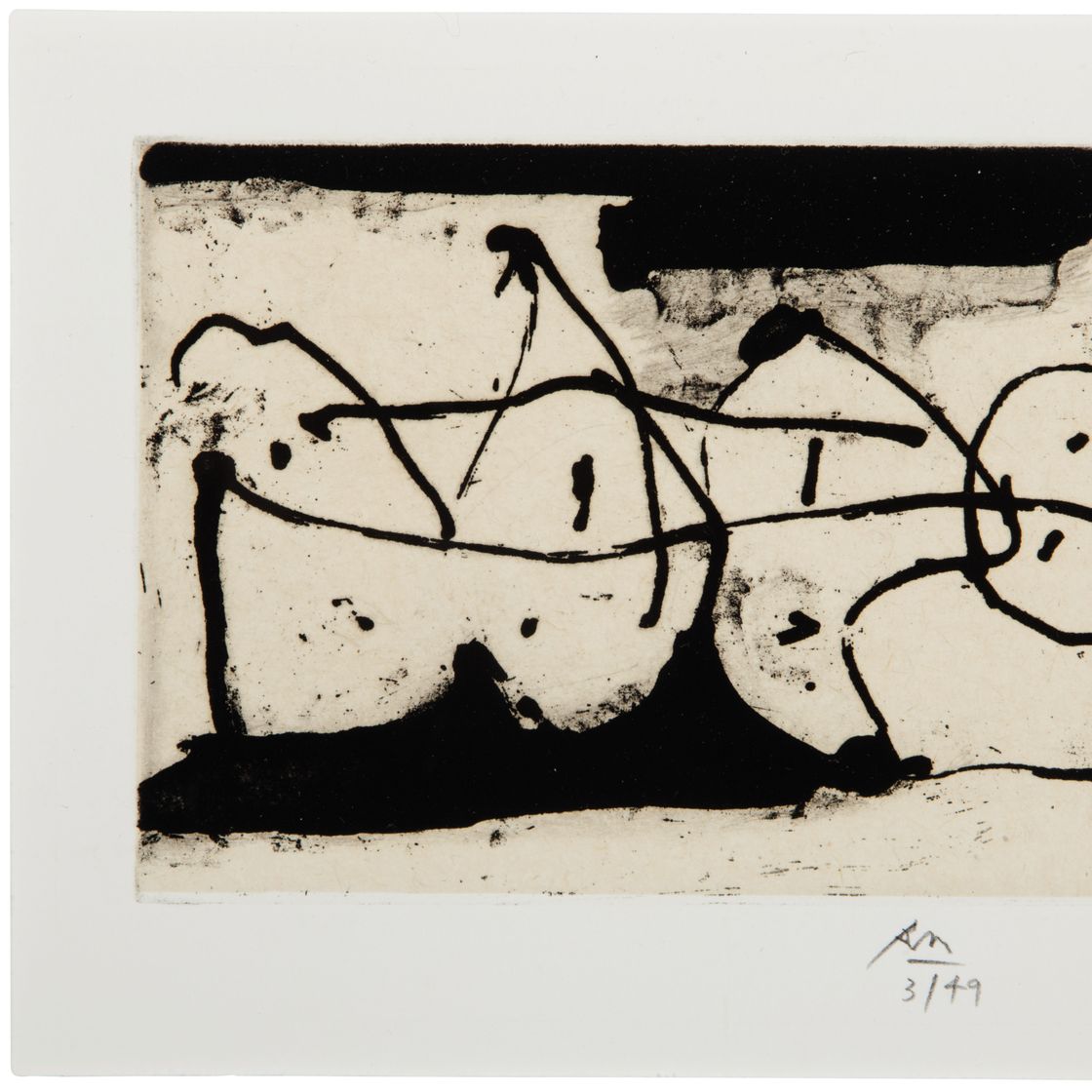 Robert Motherwell — Сюита "Полые люди" №1-№7, изображение 1