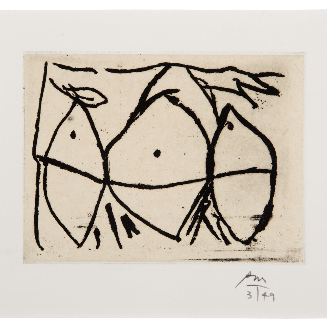 Robert Motherwell — Сюита "Полые люди" №1-№7, изображение 2