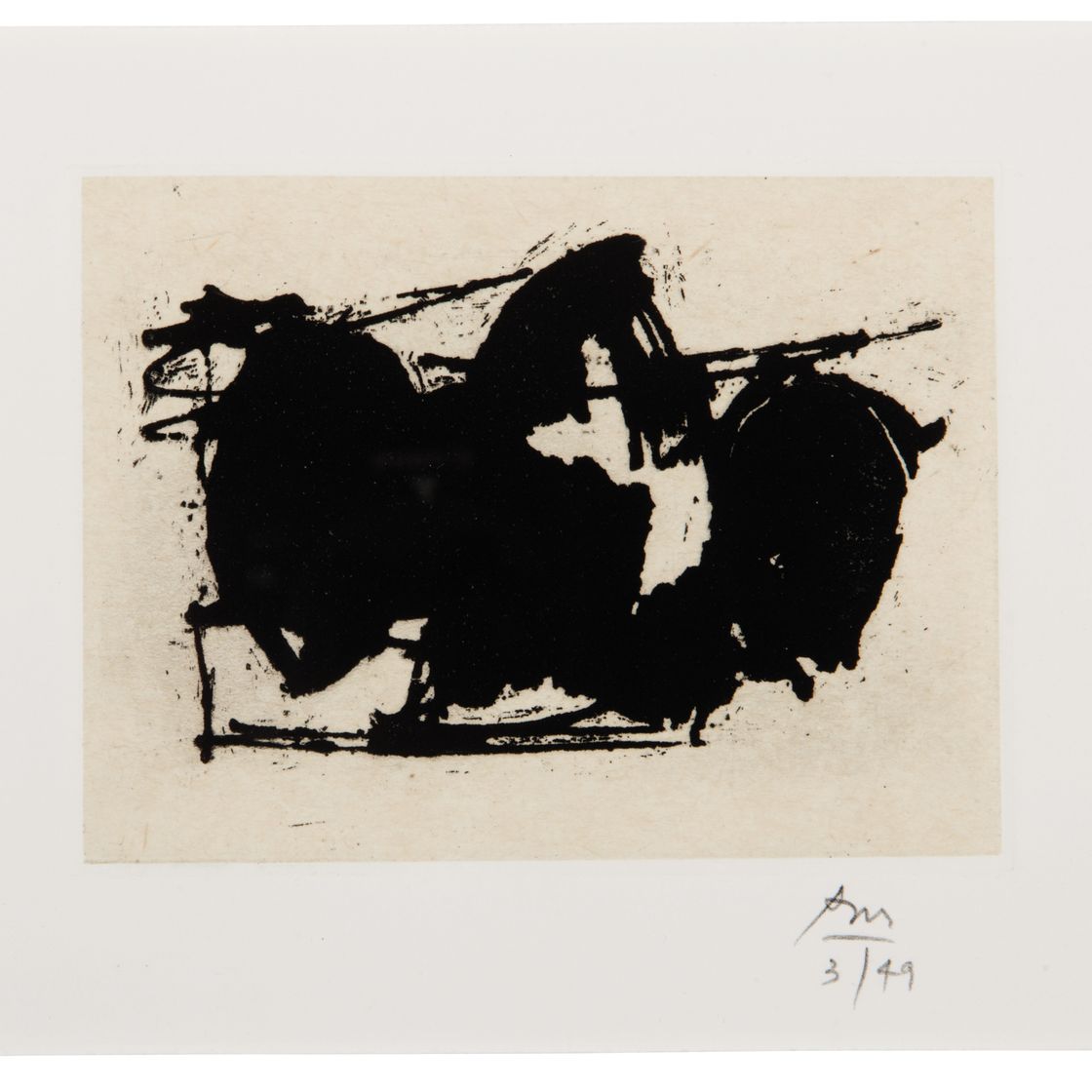 Robert Motherwell — Сюита "Полые люди" №1-№7, изображение 3