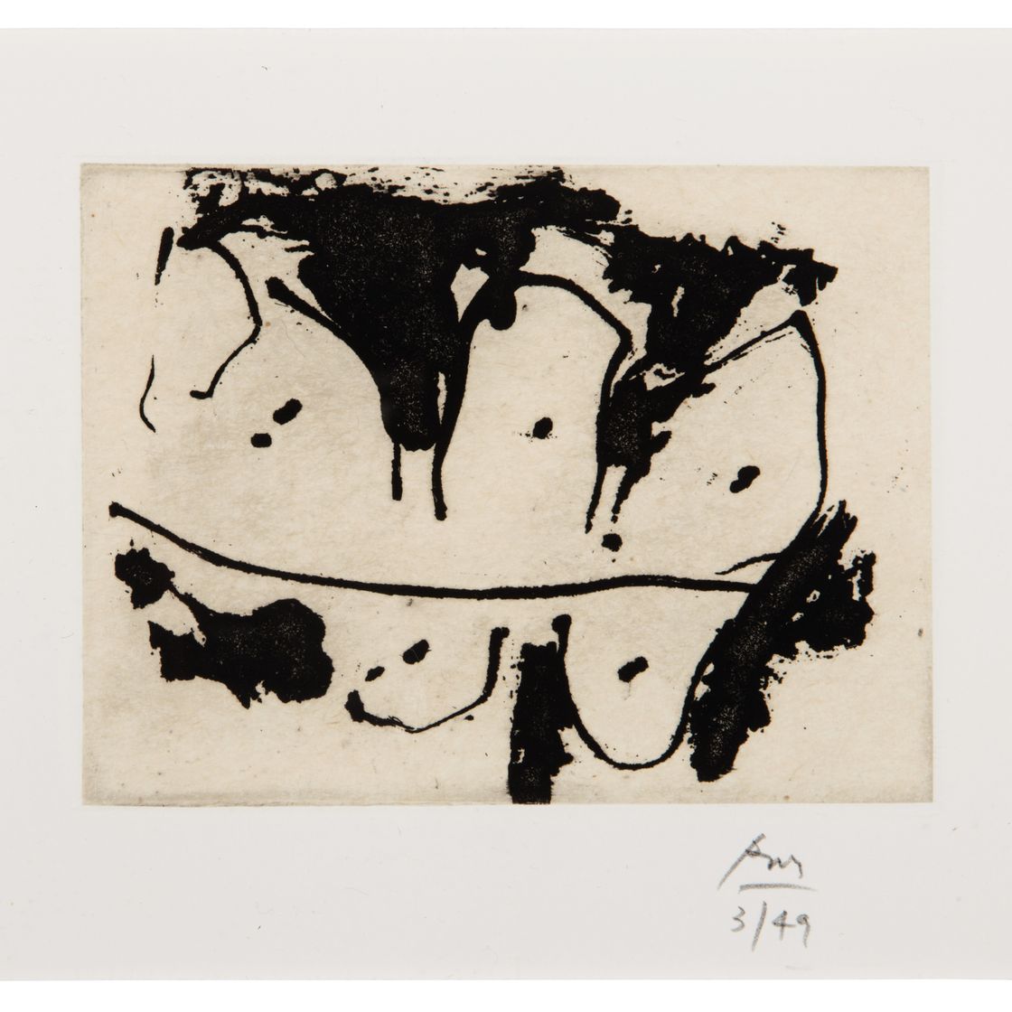 Robert Motherwell — Сюита "Полые люди" №1-№7, изображение 4