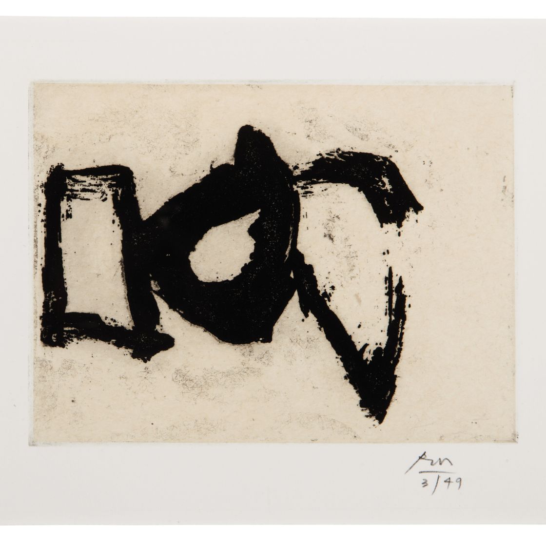 Robert Motherwell — Сюита "Полые люди" №1-№7, изображение 7