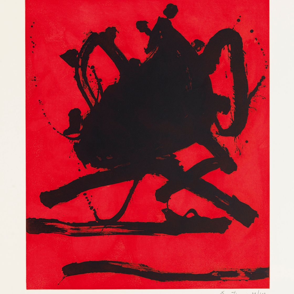 Robert Motherwell — Красное море II