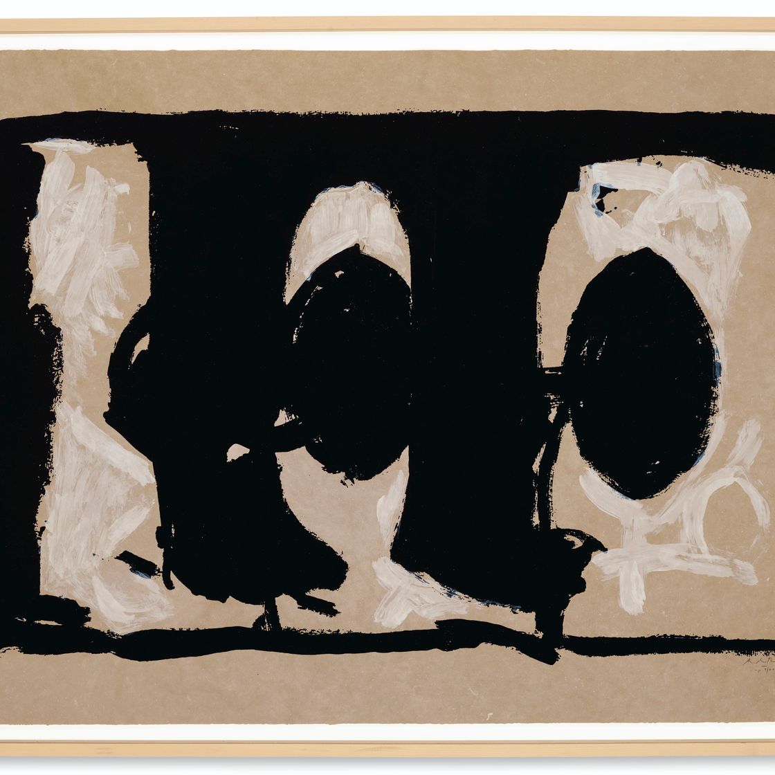 Robert Motherwell — Элегический этюд I, изображение 2