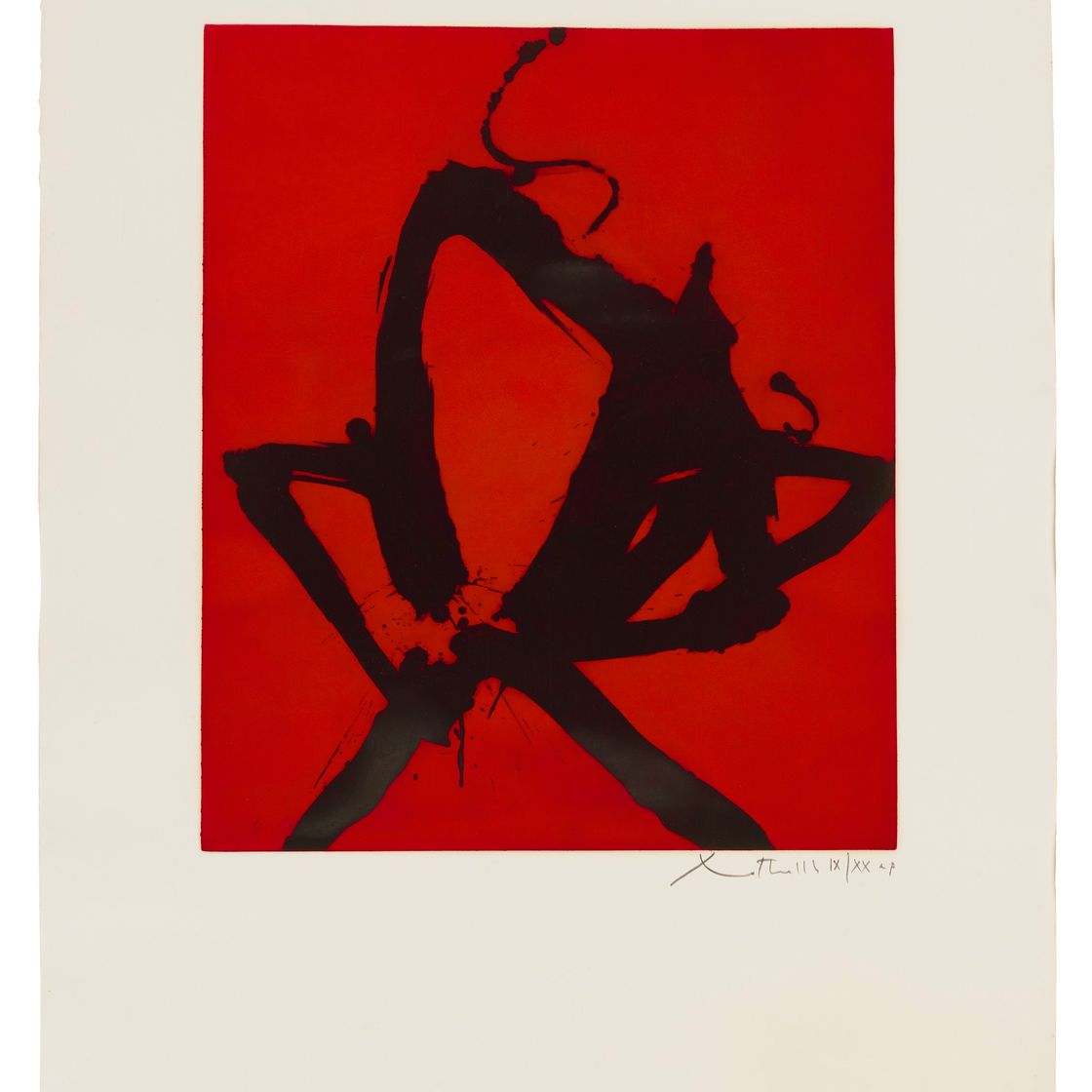 Robert Motherwell — Красное море Я, изображение 1