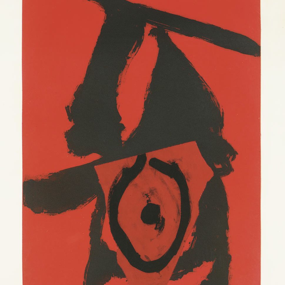 Robert Motherwell — Красная королева (B. 414; E. & B. 476)