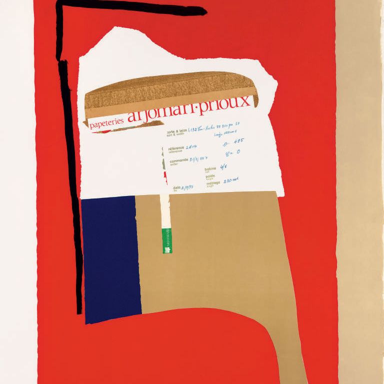 Robert Motherwell — Америка-Франция, вариации I (Белнап 297; Энгберг и Банах 329)