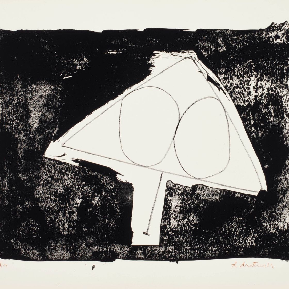 Robert Motherwell — Мадридская сюита, мастерская Холландера, Нью-Йорк, 1966 (Белкнап, 9-18; Энгберг и Банах, 21-30)
