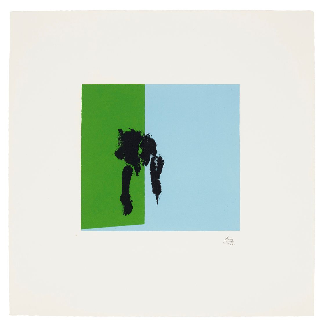 Robert Motherwell — Весна, из парижской сюиты I