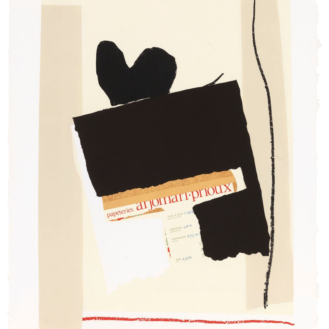 Robert Motherwell — Америка - Франция с вариациями IV