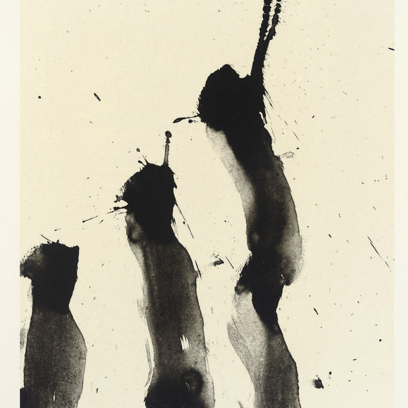 Robert Motherwell — Октавио Пас, "Три стихотворения", Клуб ограниченных изданий, Нью-Йорк, 1988 (стр. 354-80; E. & B. 387.1-.27)