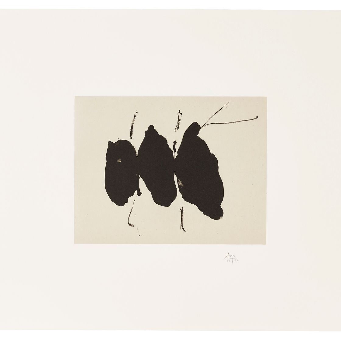 Robert Motherwell — Мексиканская элегия из сюиты Октавио Паса