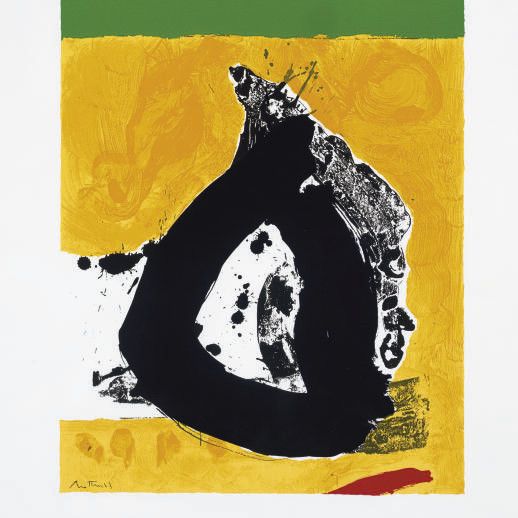 Robert Motherwell — Без названия, из Баскской сюиты (B. 54; E. & B. 83)