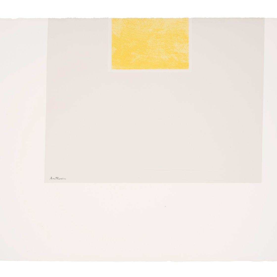 Robert Motherwell — Лондонская серия II : один отпечаток