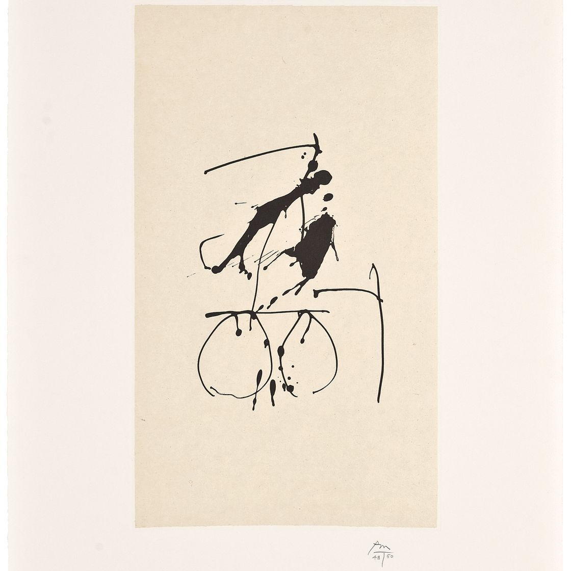 Robert Motherwell — Четыре тарелки от: Octavio Paz Suite, изображение 4