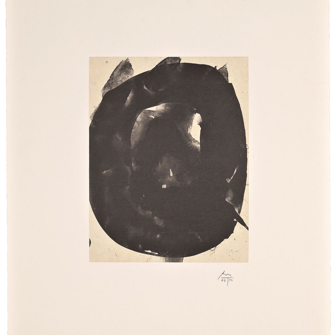 Robert Motherwell — Четыре тарелки от: Octavio Paz Suite, изображение 3