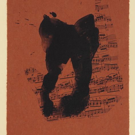 Robert Motherwell — Музыка И.С. Баха (B. 409; E. & B. 471)