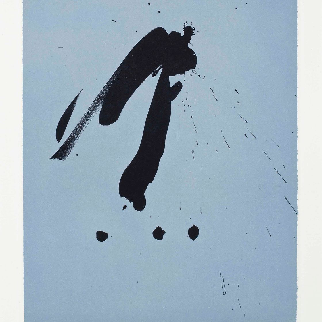 Robert Motherwell — Синий жест из сюиты Октавио Паса