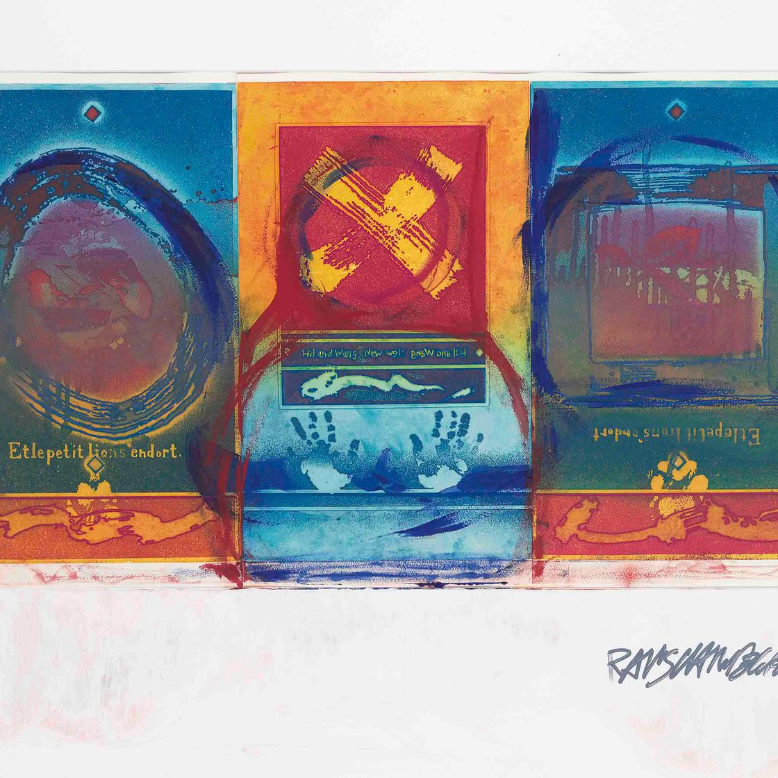 Robert Rauschenberg — [Без названия]
