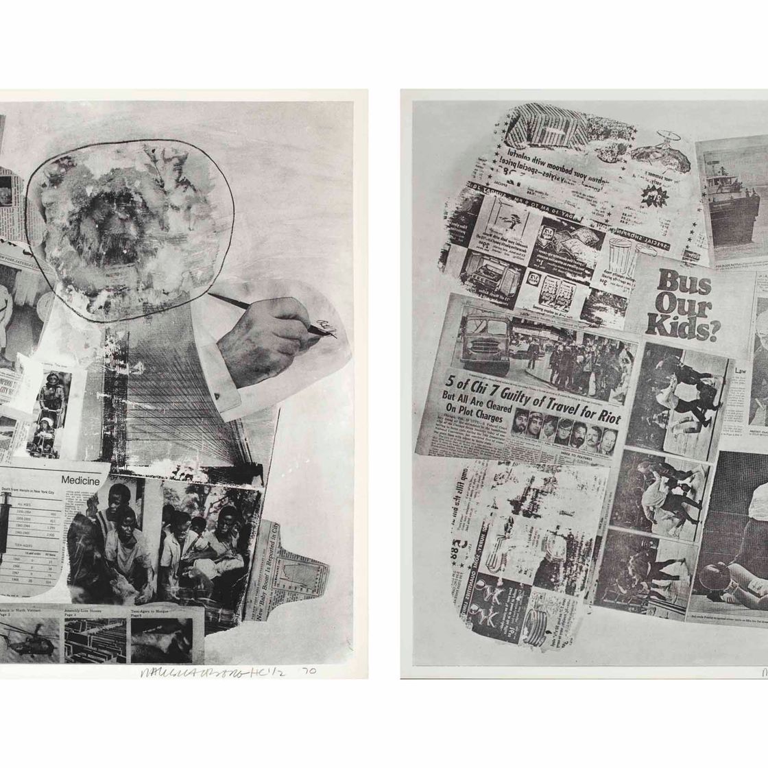 Robert Rauschenberg — Особенности, исходя из текущих