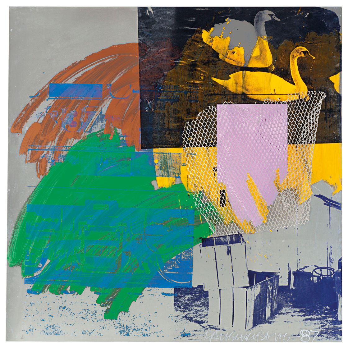 Robert Rauschenberg — Стыковка (фингал)