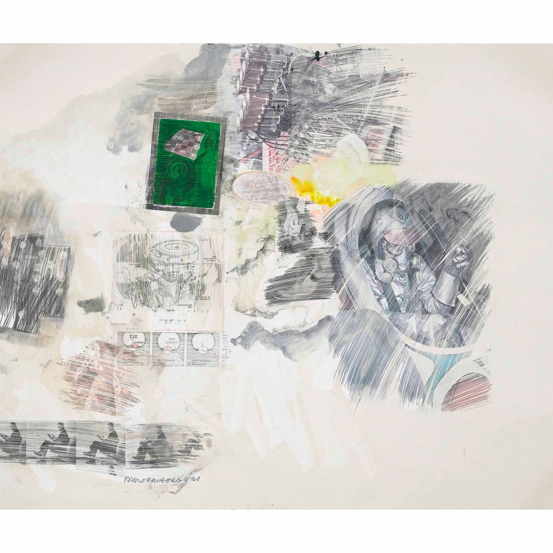 Robert Rauschenberg — Без названия