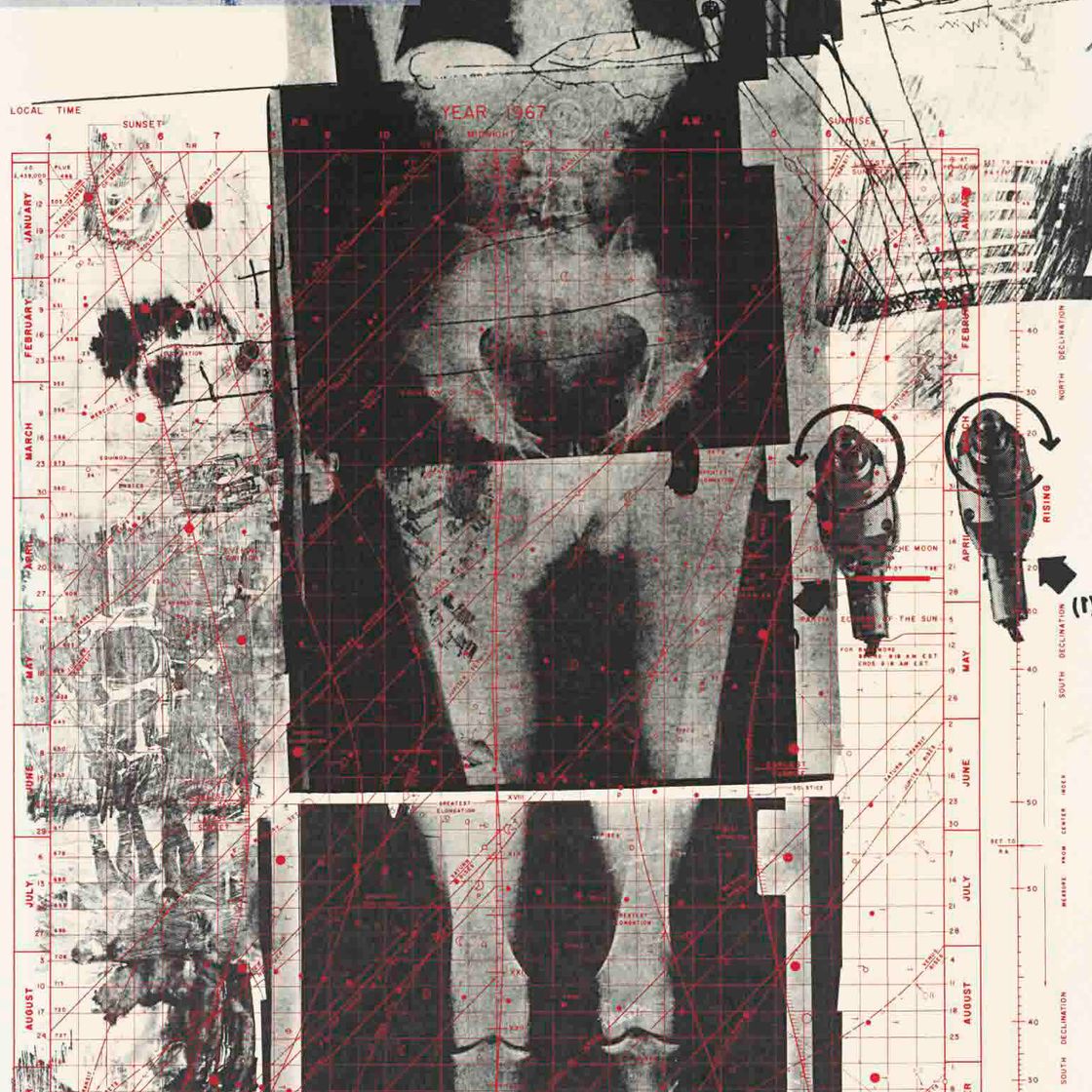 Robert Rauschenberg — Бустер, из книги "Бустер и семь исследований" (Фостер, 47 лет; Джемини, 32 года)