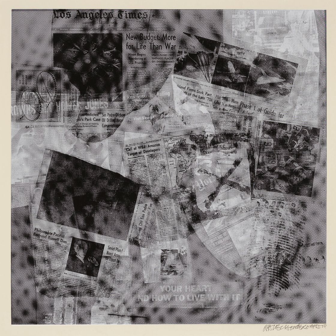 Robert Rauschenberg — Серия поверхностей, начиная с течений, изображение 11