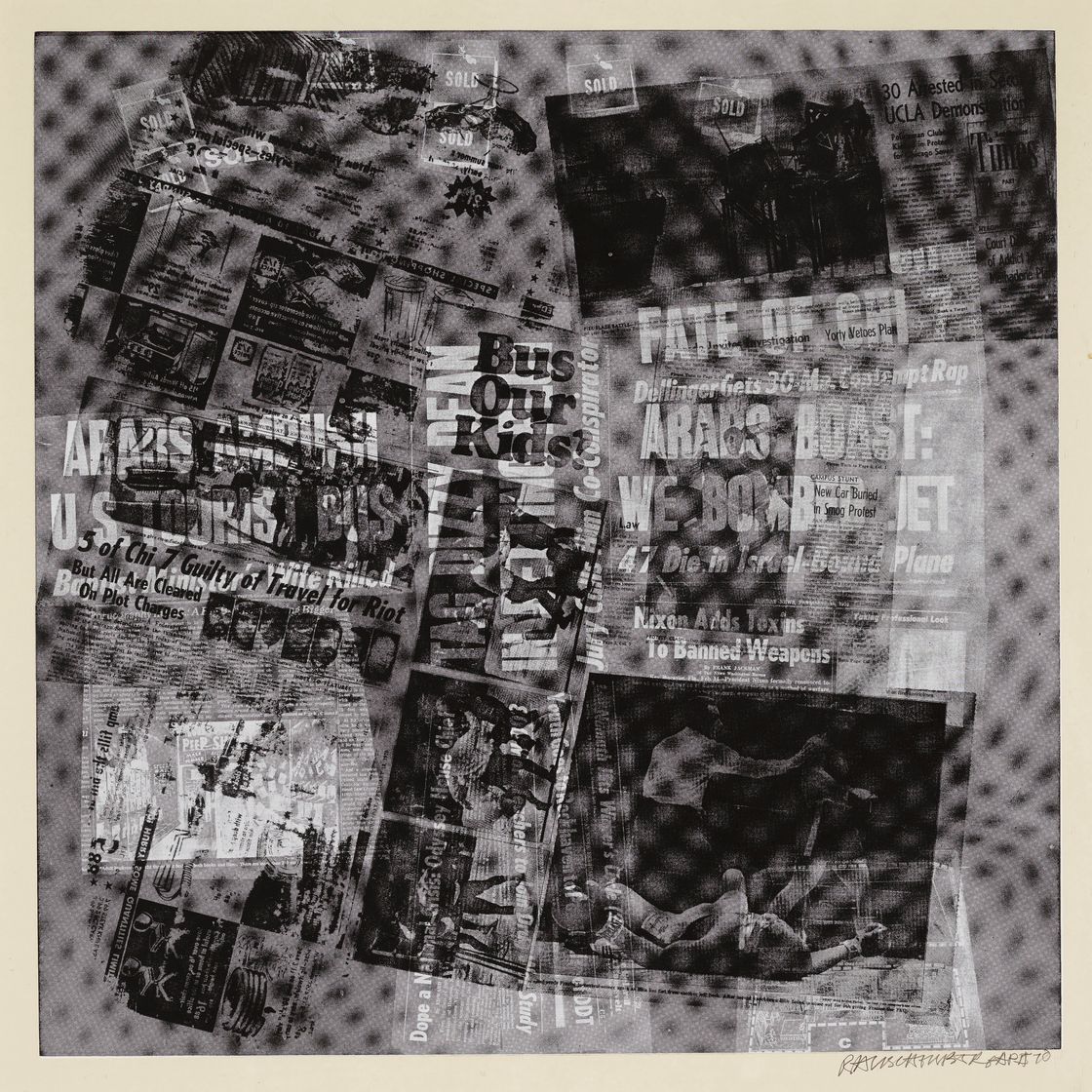 Robert Rauschenberg — Серия поверхностей, начиная с течений, изображение 18