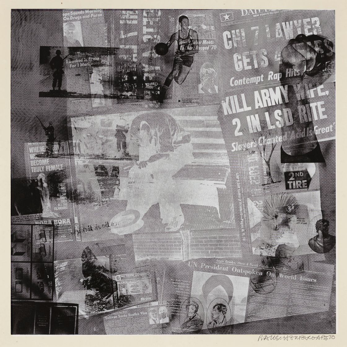 Robert Rauschenberg — Серия поверхностей, начиная с течений, изображение 19