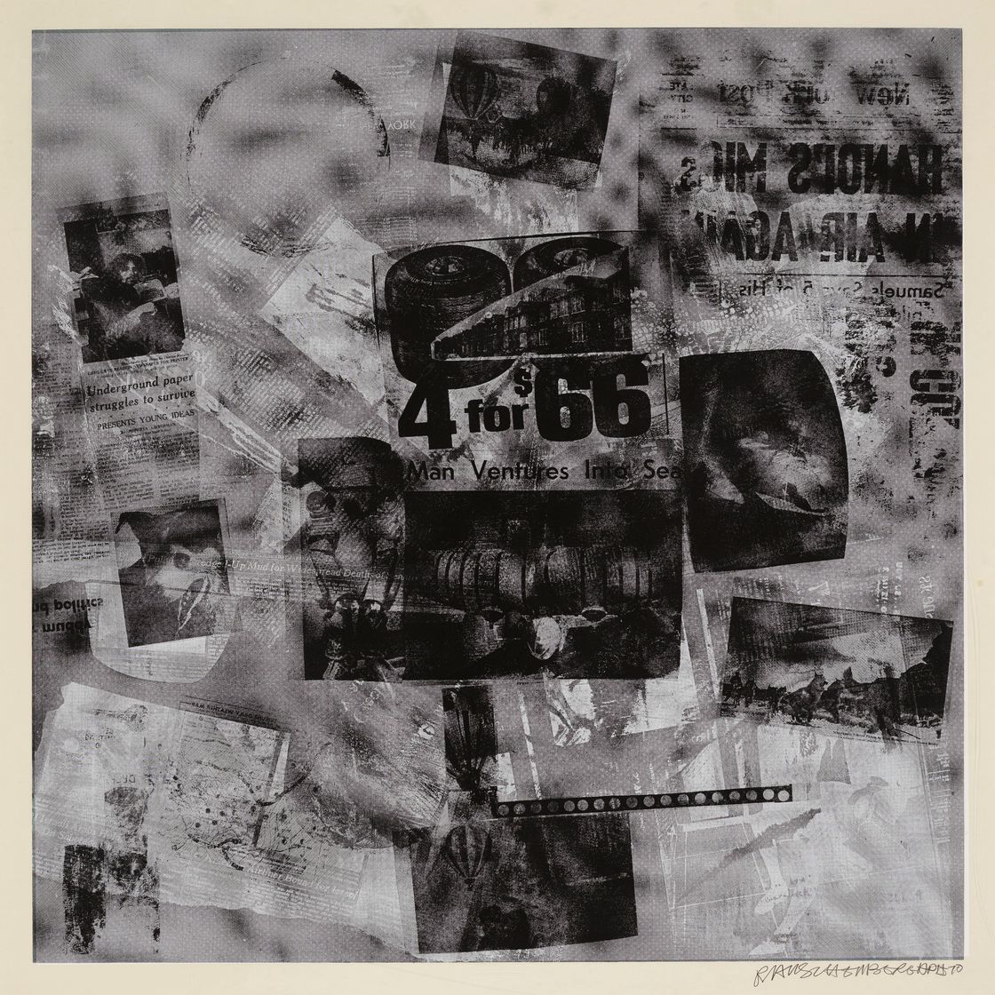 Robert Rauschenberg — Серия поверхностей, начиная с течений, изображение 5