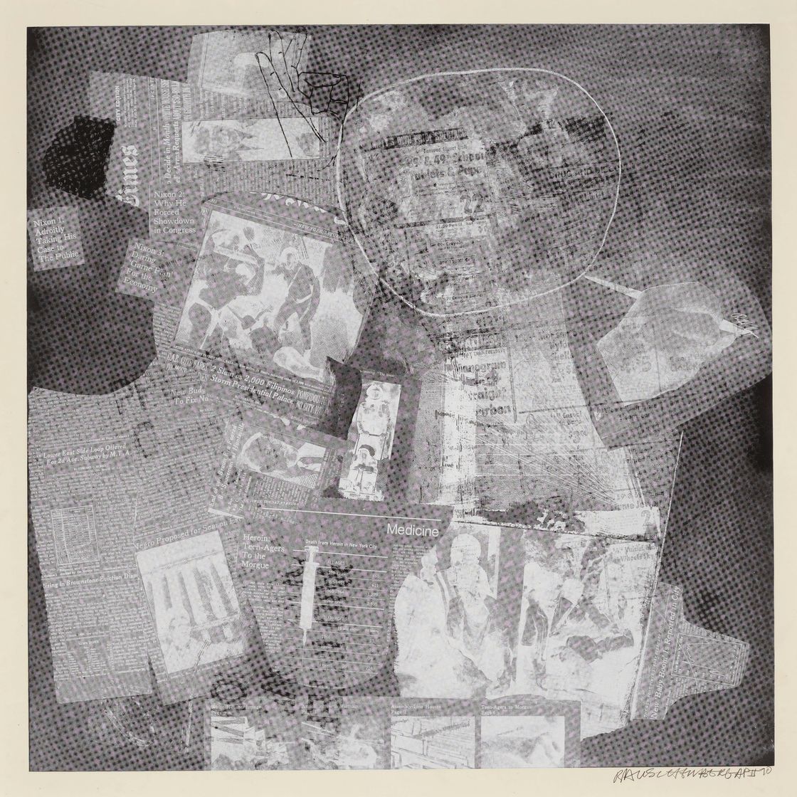 Robert Rauschenberg — Серия поверхностей, начиная с течений, изображение 9