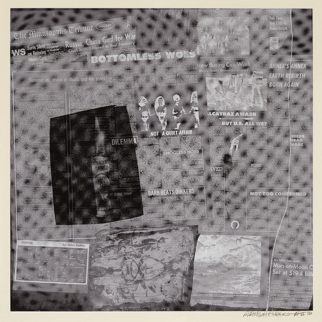 Robert Rauschenberg — Серия поверхностей, начиная с течений, изображение 10