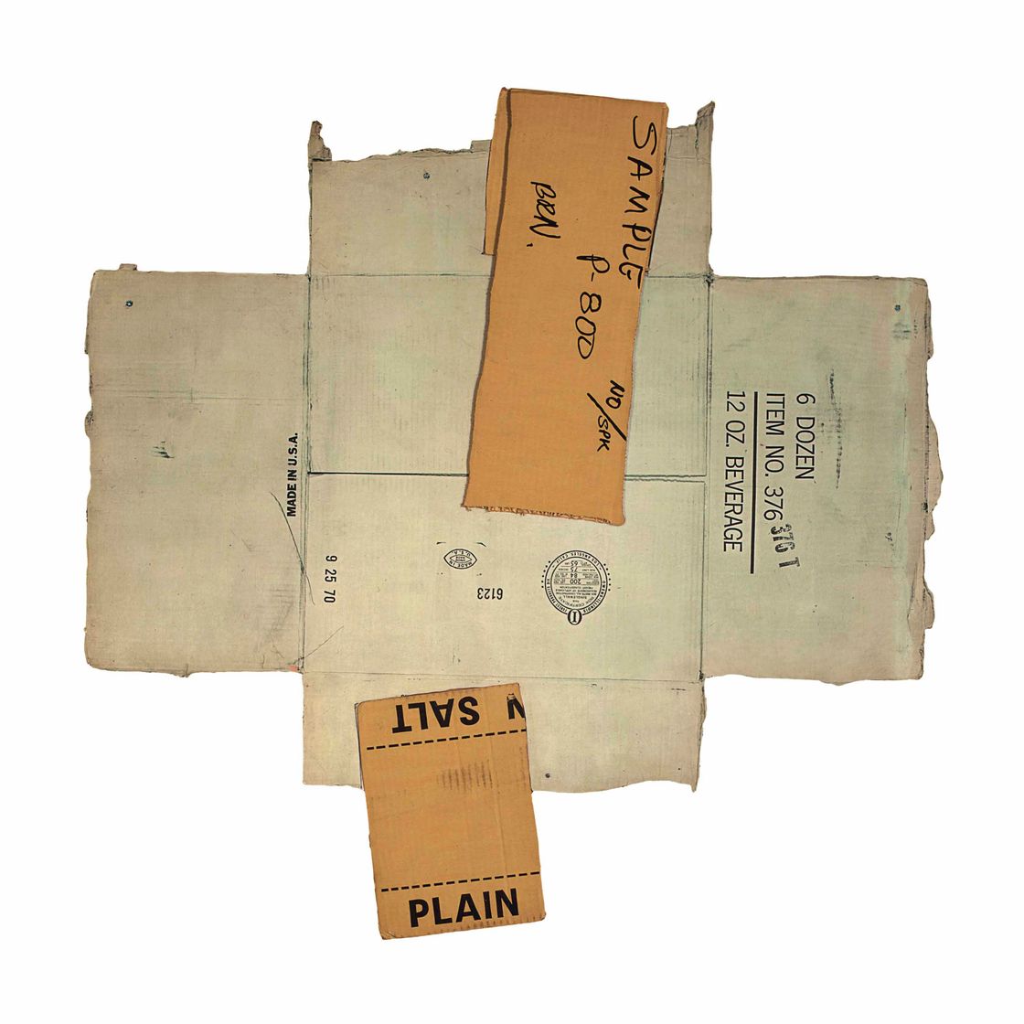 Robert Rauschenberg — Cardbird IV, из серии Cardbird