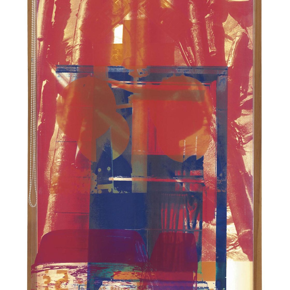 Robert Rauschenberg — Зажженные выстрелы из пращи №4, из зажженных выстрелов из пращи (G. 1173)