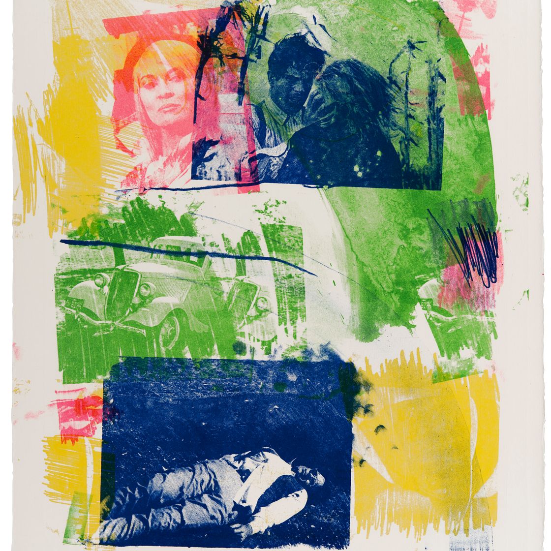 Robert Rauschenberg — Катушки [B+C]: три отпечатка, изображение 2