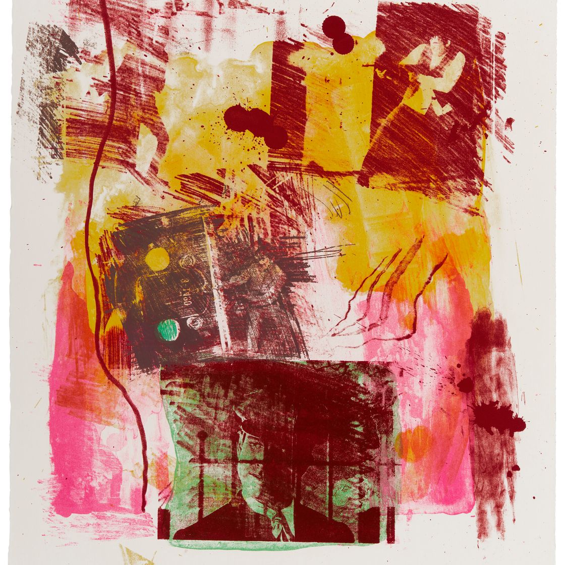 Robert Rauschenberg — Катушки [B+C]: три отпечатка, изображение 3