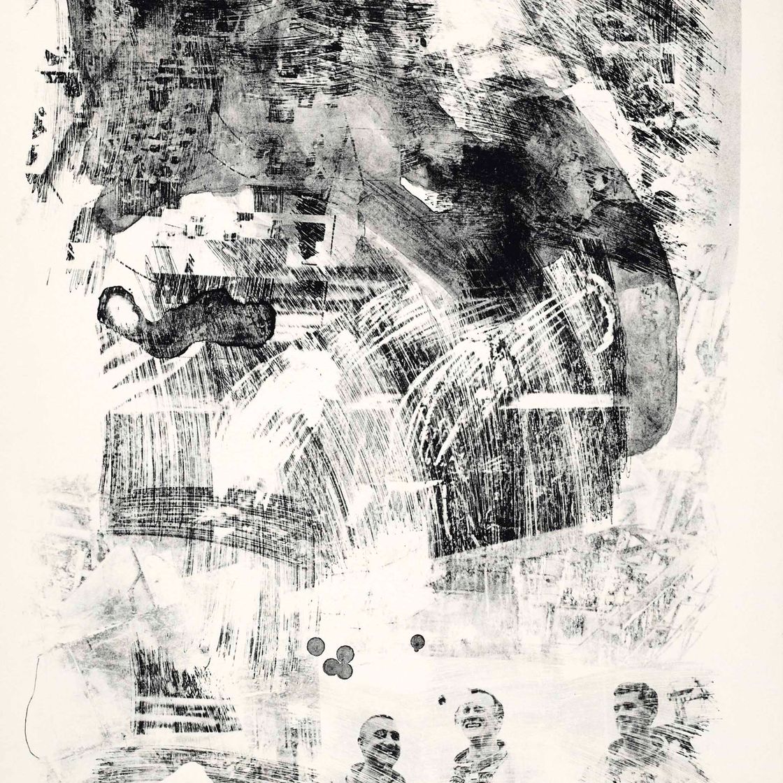 Robert Rauschenberg — Тормоз, из серии Stoned Moon