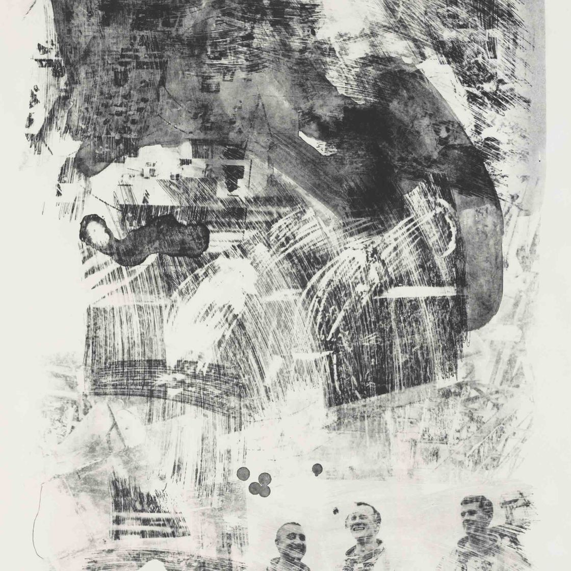 Robert Rauschenberg — Тормоз из серии Stoned Moon (F. 79; G. 179)