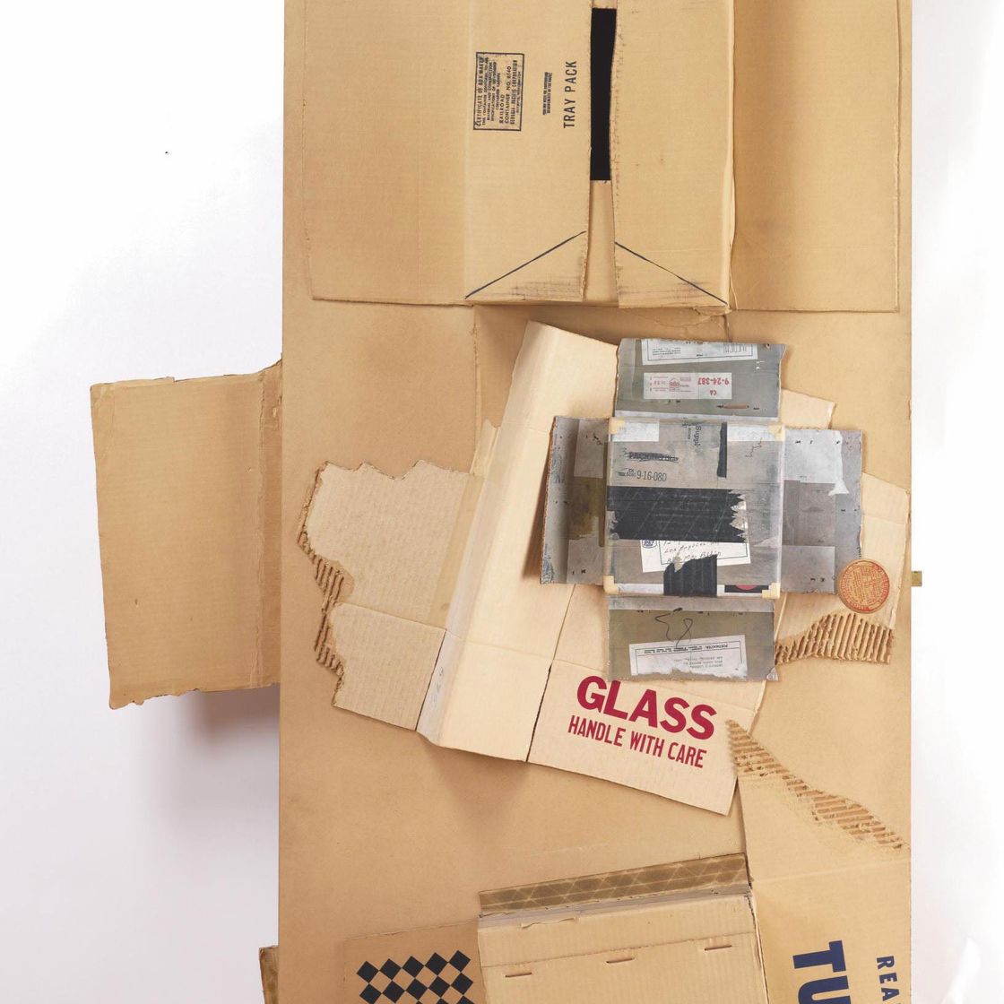 Robert Rauschenberg — Дверца Cardbird из серии Cardbird (Gemini 261)