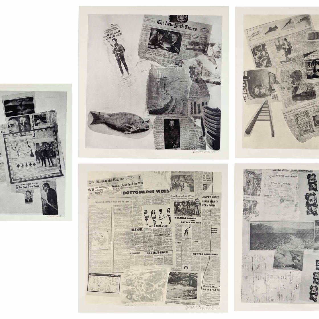 Robert Rauschenberg — Характеристики от Currents : восемнадцать пластин, изображение 1