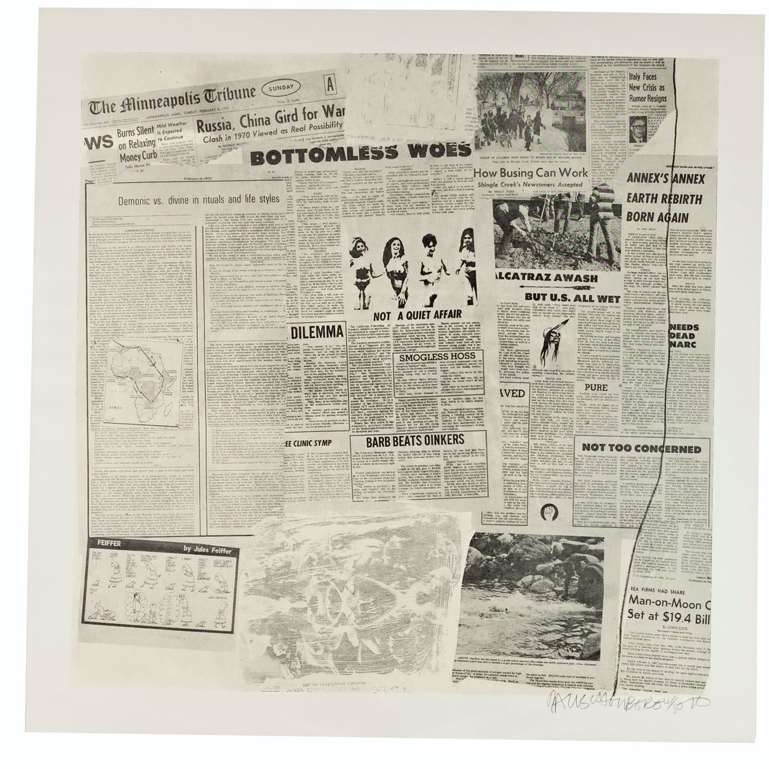 Robert Rauschenberg — Характеристики от Currents : восемнадцать пластин, изображение 3